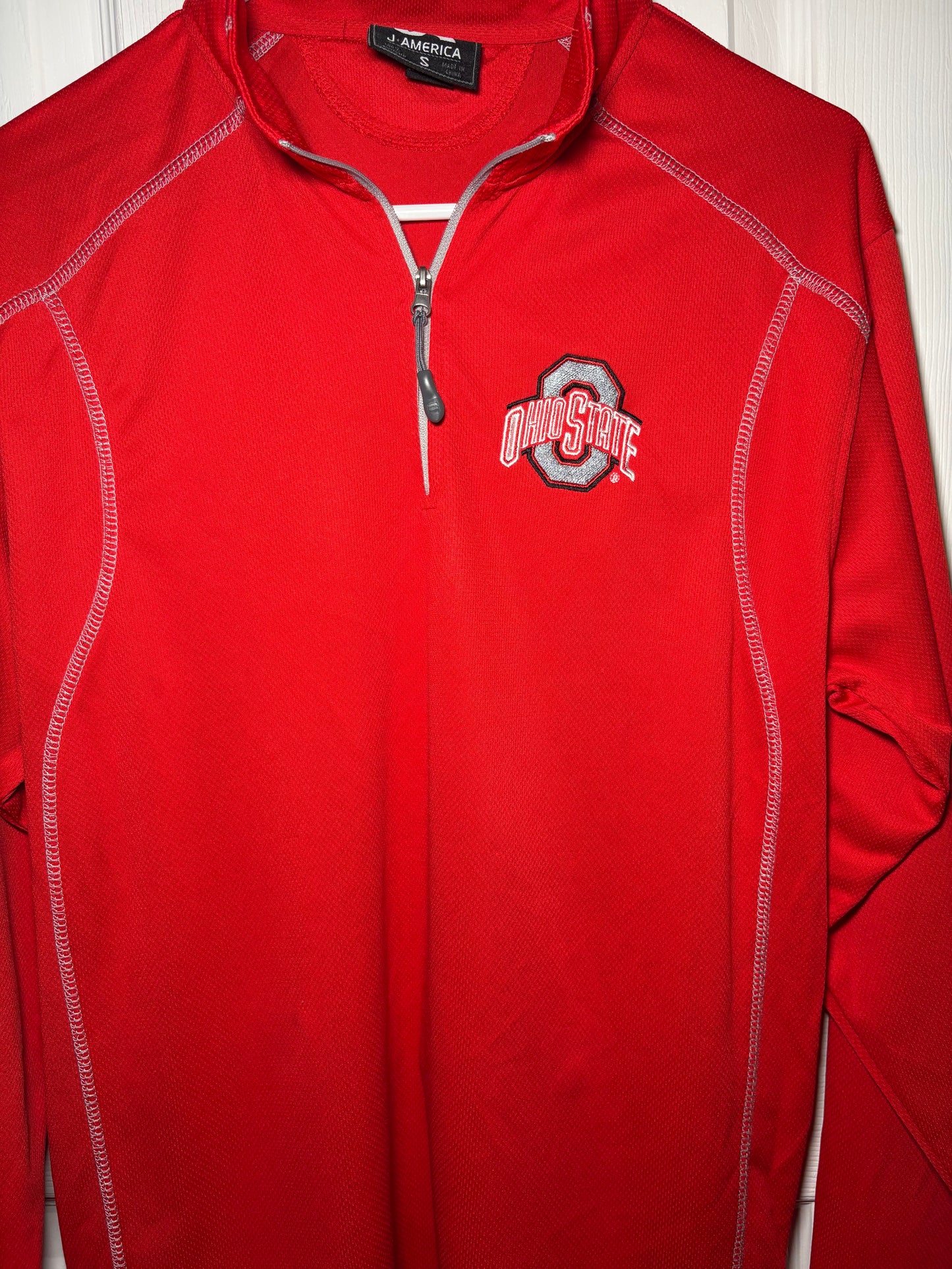 Ohio State 1/4 Zip Pull Over- S