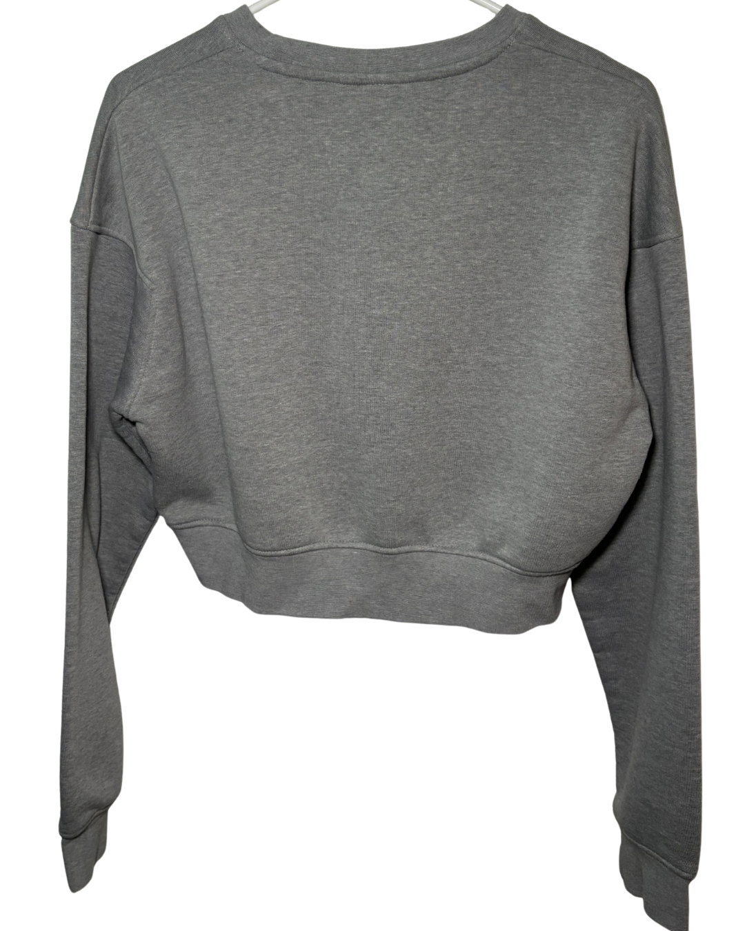 OHIO Long Sleeve Crop Crew Neck- L