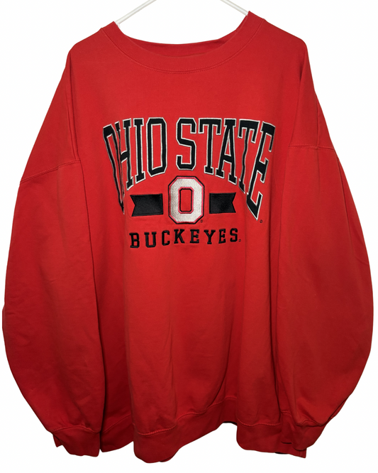 Embroidered Ohio State Crew Neck- 4XL