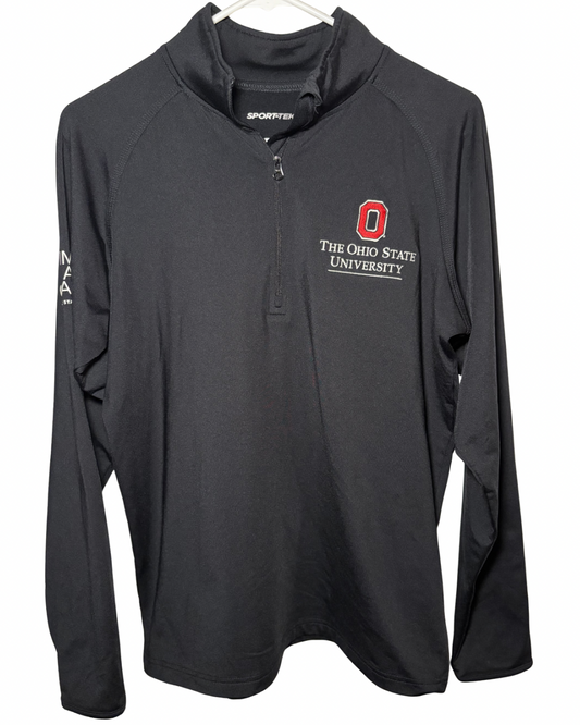 tOSU Quarter Zip Pull Over- L