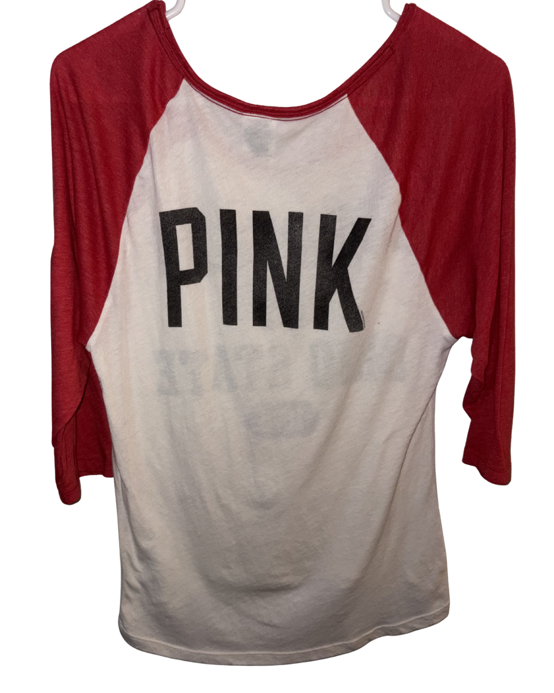 VS Pink OSU Half Sleeve T shirt- XS