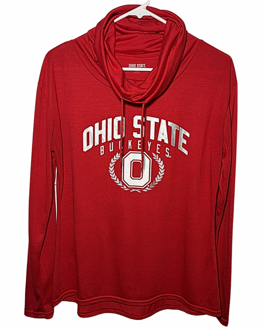 OSU Cowl Neck Hoodie- M