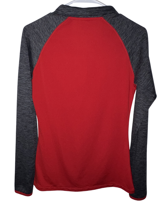 Block O 1/4 Zip Pullover Long Sleeve- S