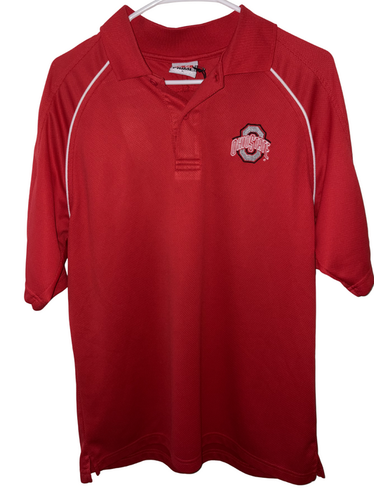 OSU Embroidered Short Sleeve Polo- L