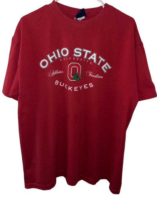 Vintage Buckeyes Graphic T-shirt- L