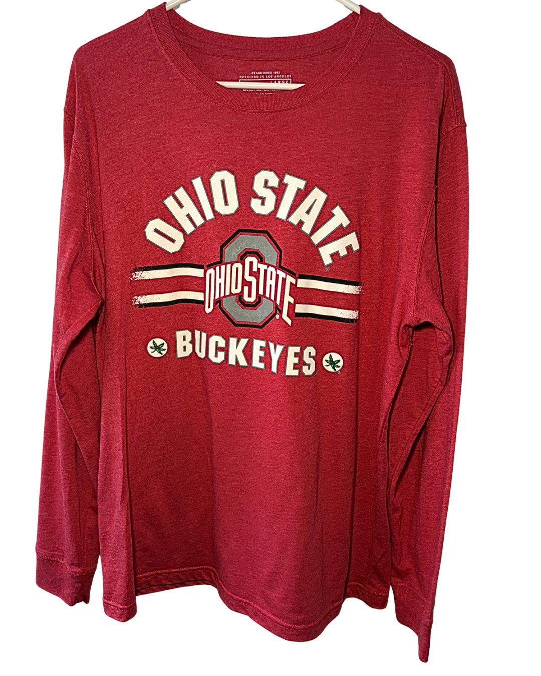 Buckeyes Long Sleeve T Shirt- L
