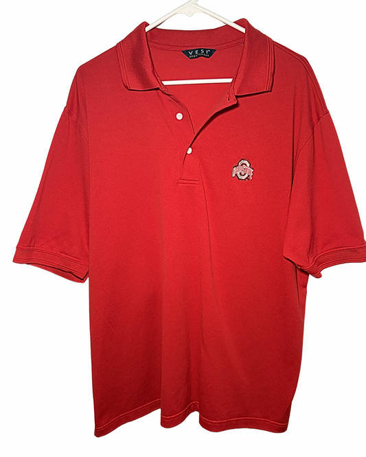 Classic OSU Short Sleeve Polo- L
