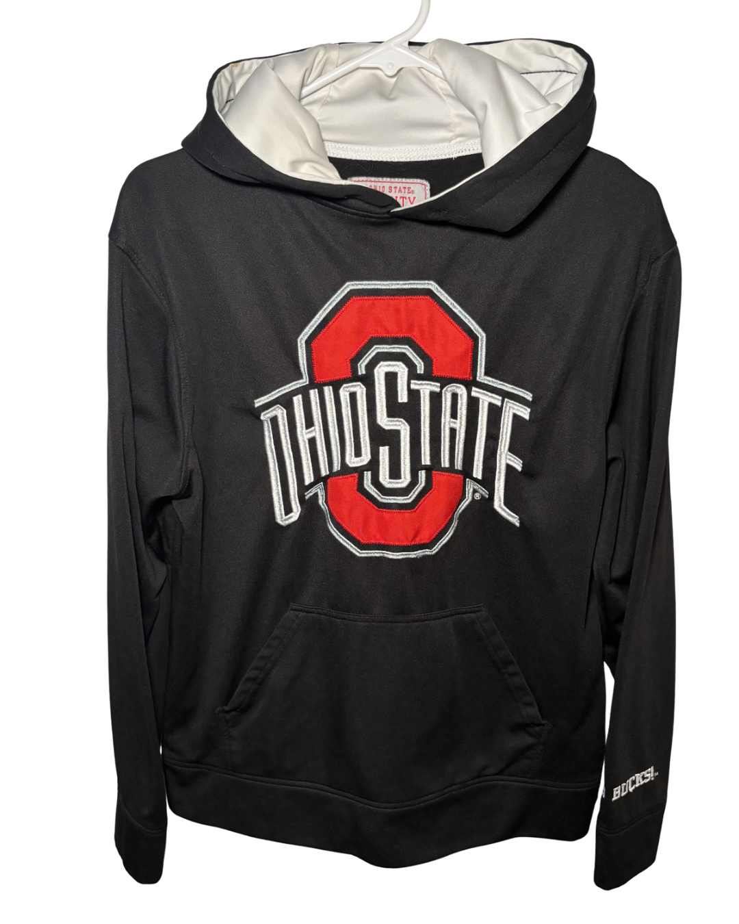 Ohio State Embroidered Hoodie- S