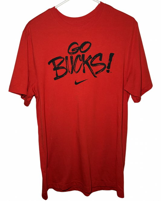 Nike “Go Bucks” Graphic T-Shirt- M